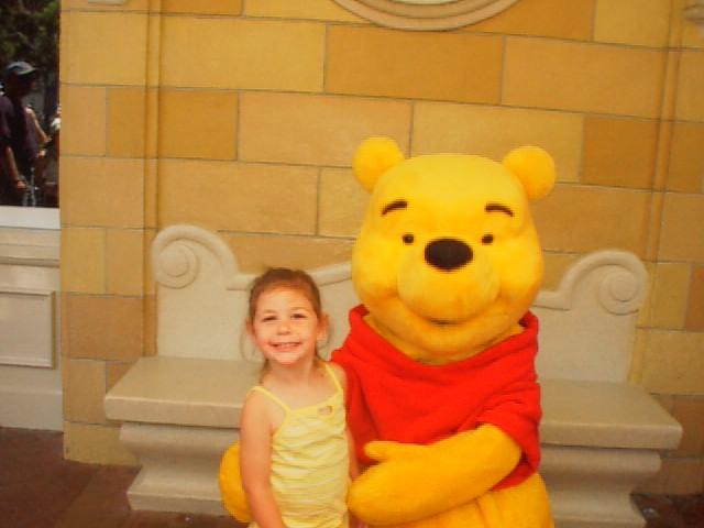 Tori and Pooh Bear